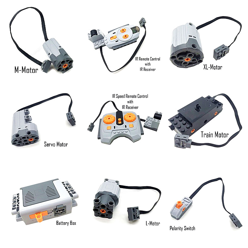 Lego Set Technic - Technical Parts Motor Multi Power Functions