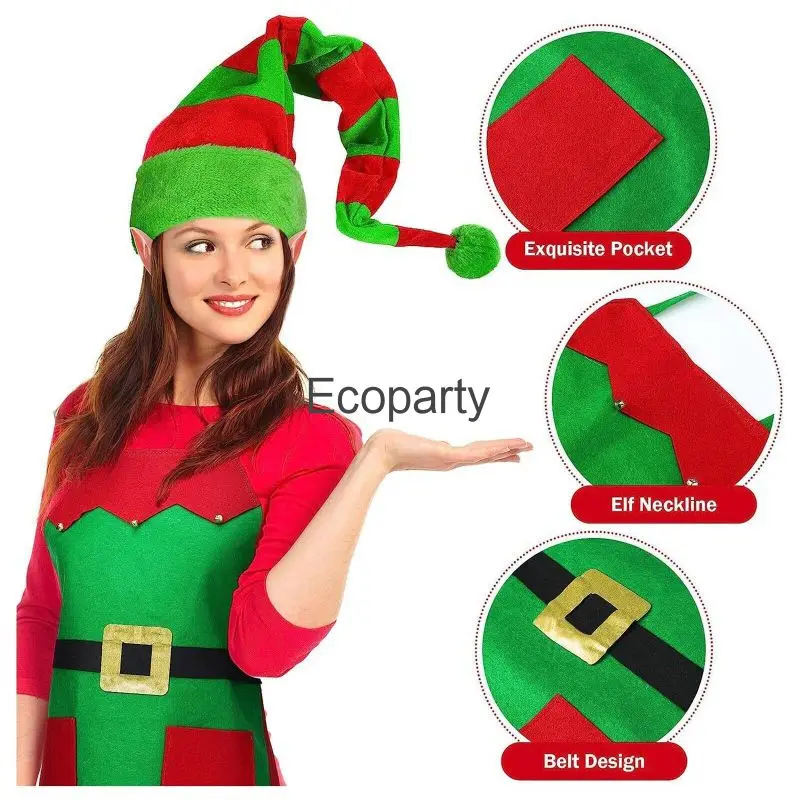 Women's Christmas Costume Chri - огляд і ціна Elf Costume Christmas