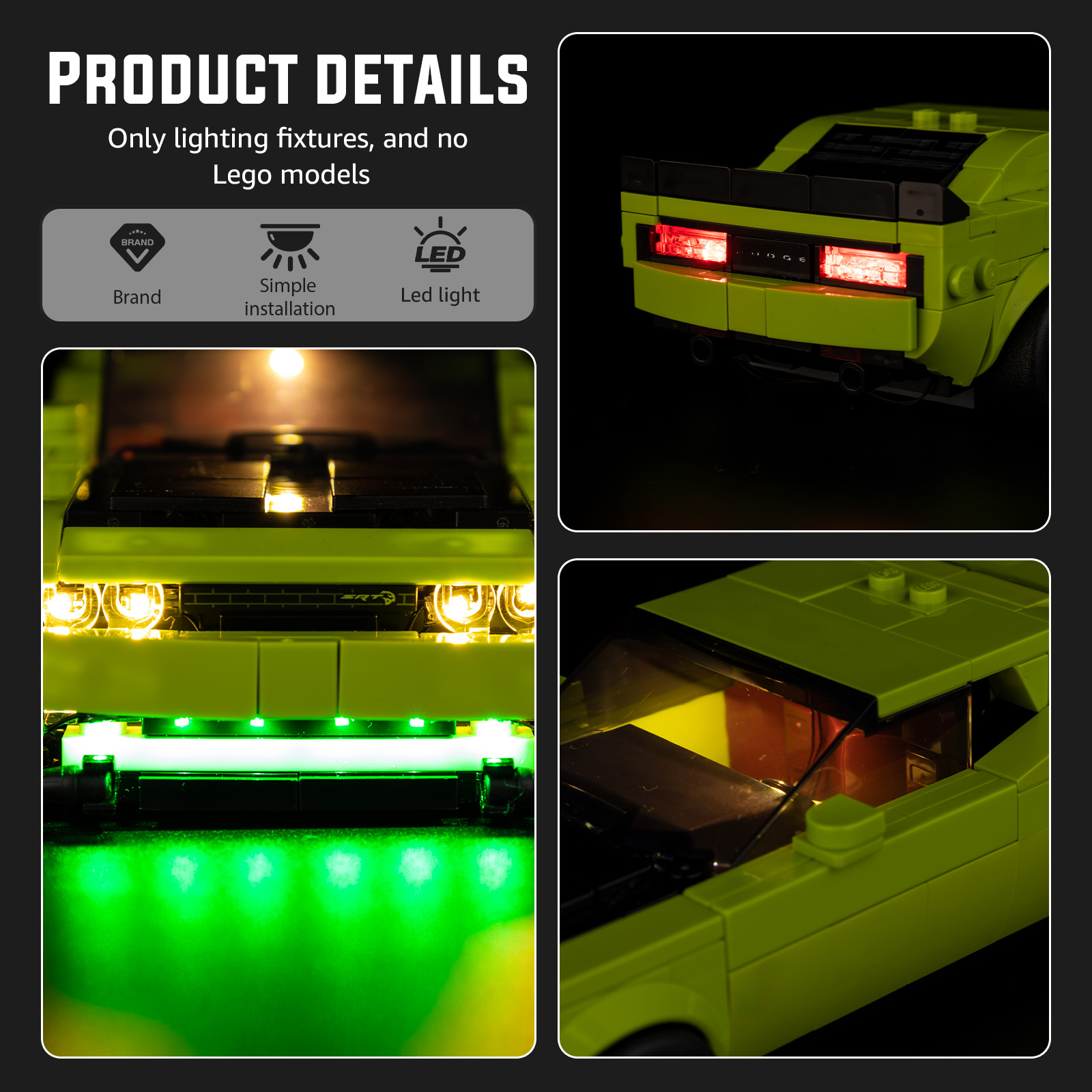 LED Light Set Suitable for LEG - огляд і ціна Lego Set Technic