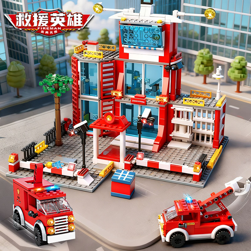 City Police Station Building B - огляд і ціна Lego Set City