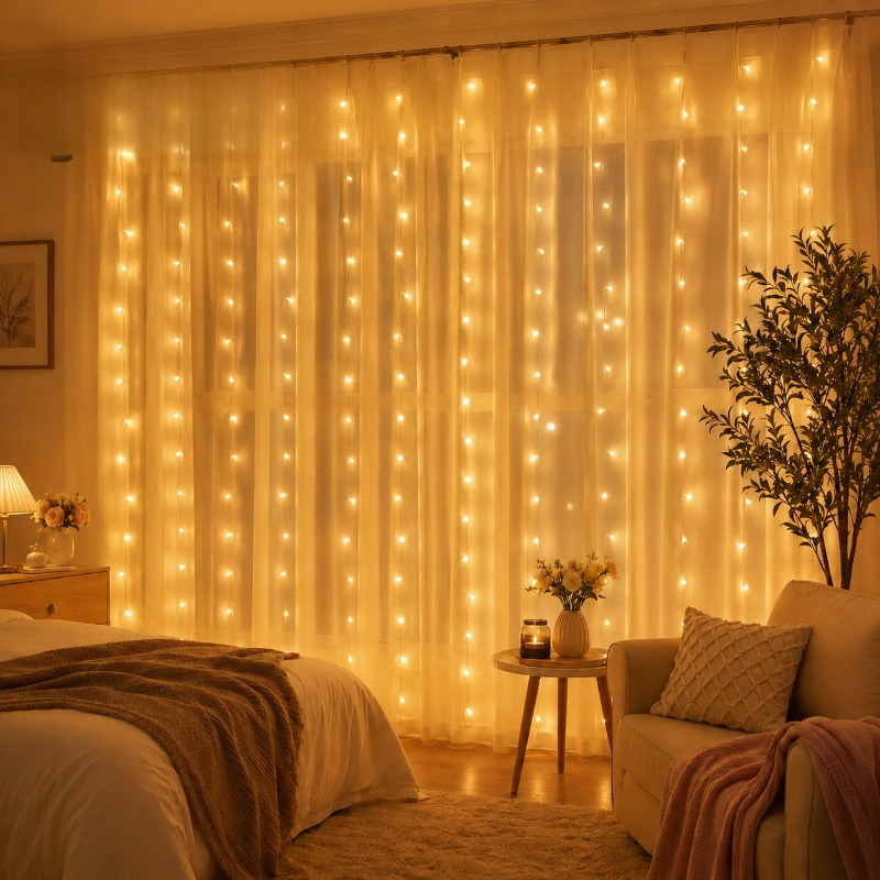 3/4/6m Curtain LED String Ligh - огляд і ціна Led Fairy String Lights