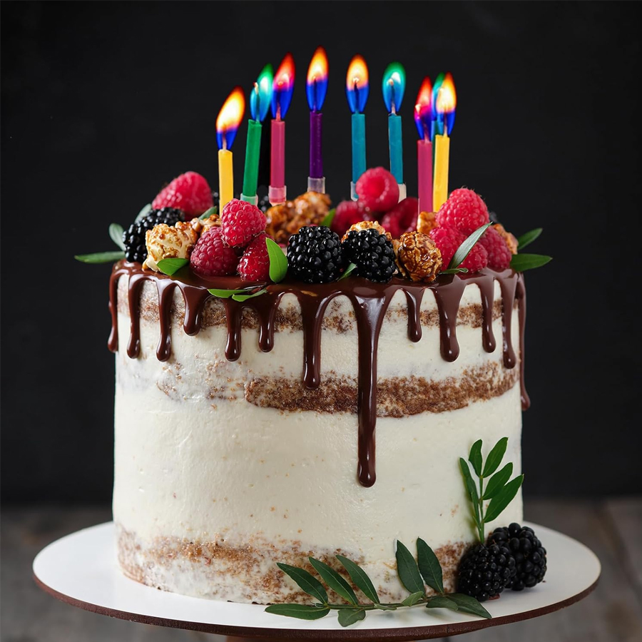 12/24 Pcs birthday cake candle - огляд і ціна Holiday Candle Set