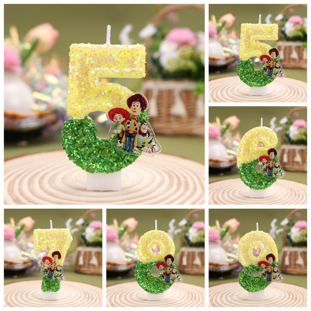 Hot Cute Cartoon T-O-Y Story D - огляд і ціна Holiday Candle Set