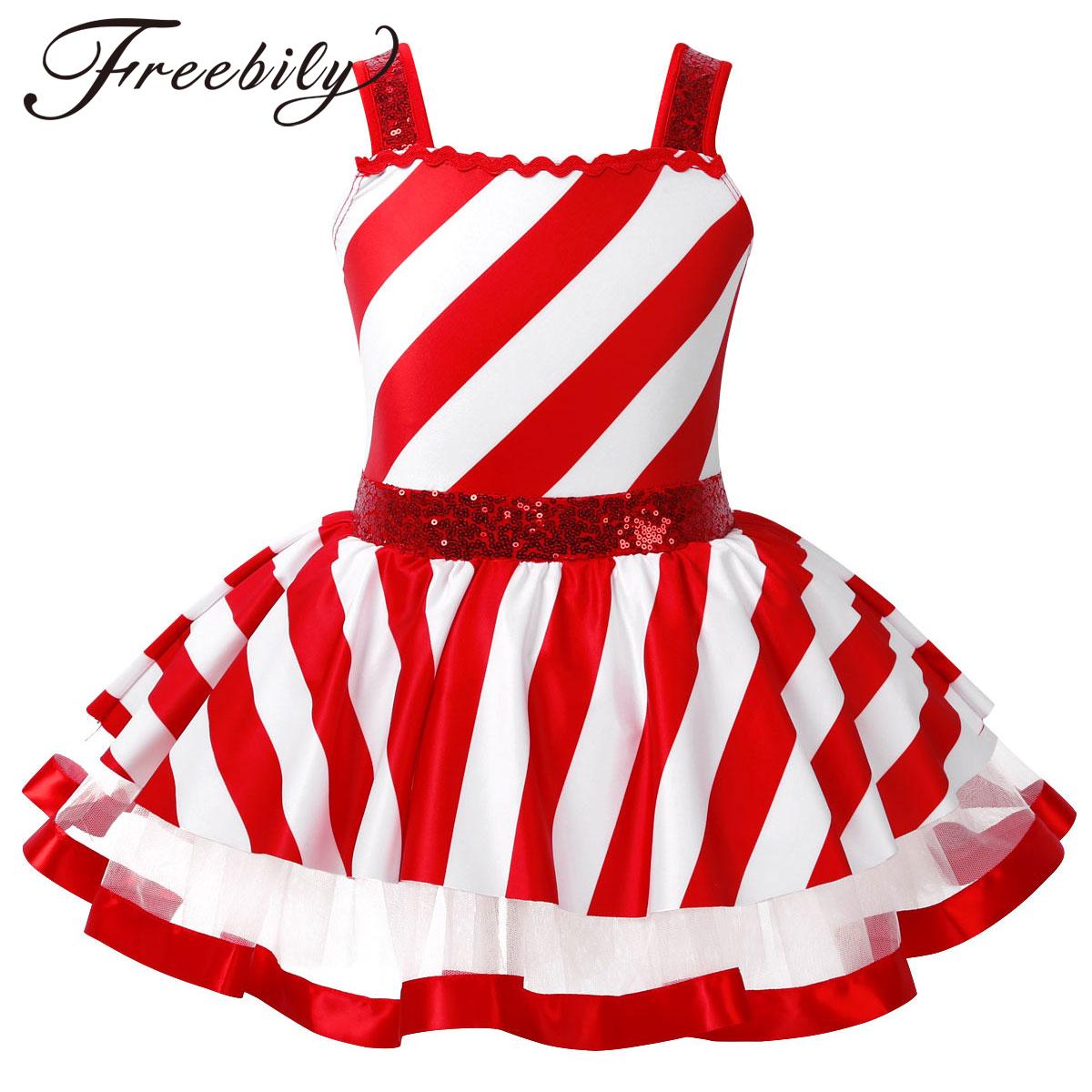 Girls Christmas Candy Cane Cos - огляд і ціна Elf Costume Christmas