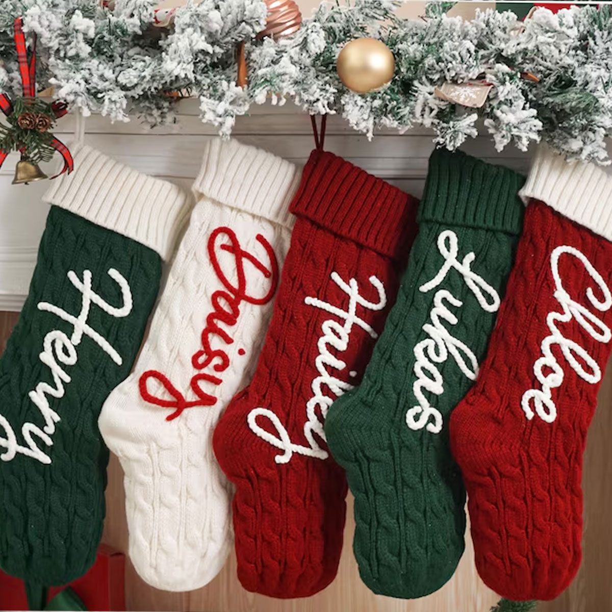 1PC Christmas Decorative Stock - огляд і ціна Christmas Stocking Hanging